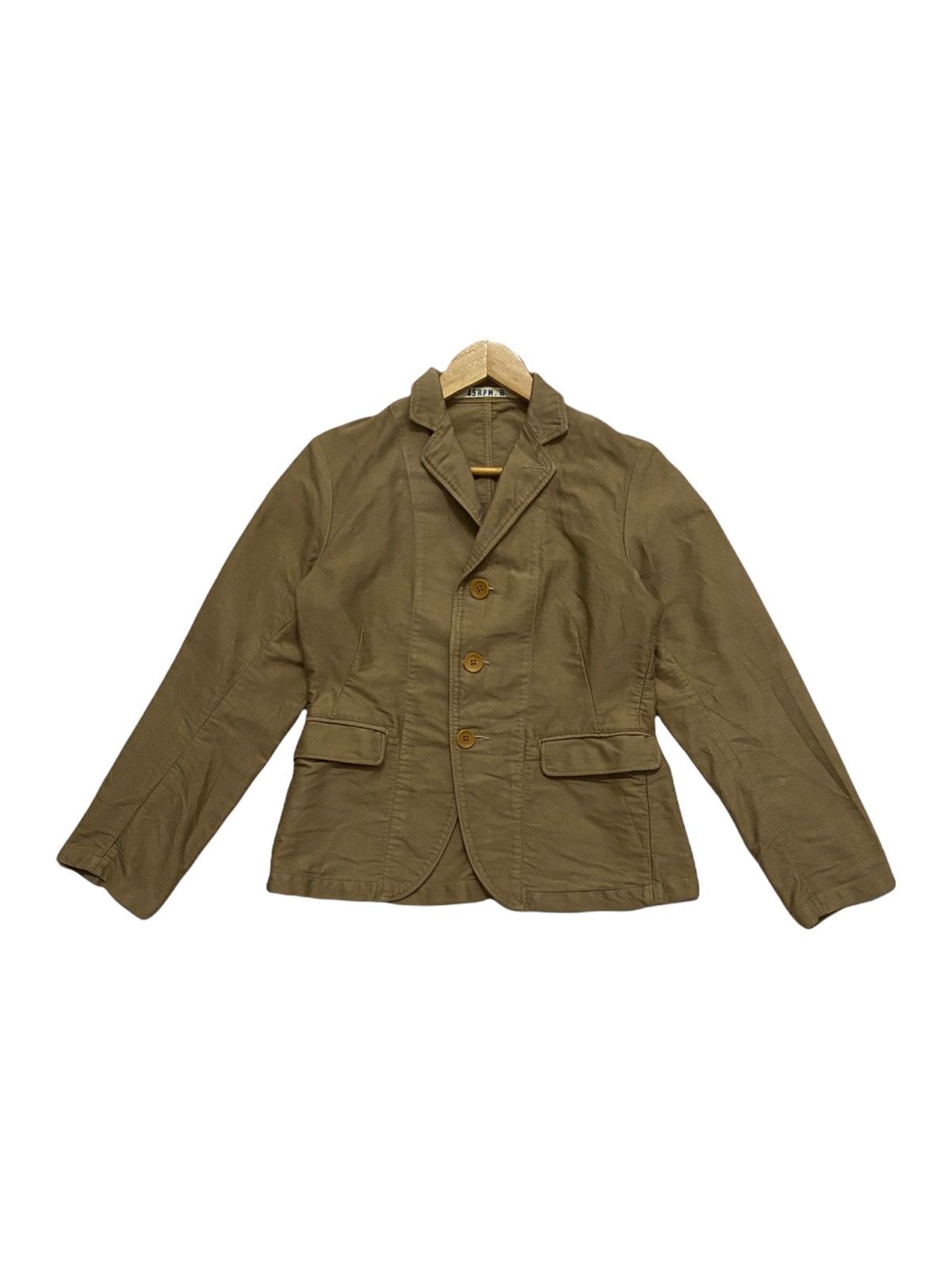 45rpm 45RPM blazer coat jacket outwear Size US S / EU 44-46 / 1 - 1 Thumbnail