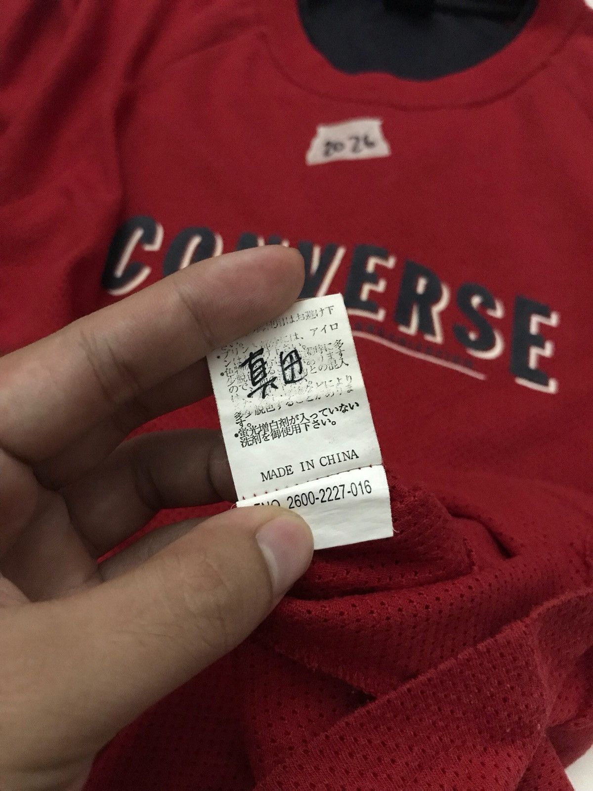 Converse × Vintage Rare Vintage Converse Spell Out Big Logo Classic Shirt Size US M / EU 48-50 / 2 - 7 Thumbnail