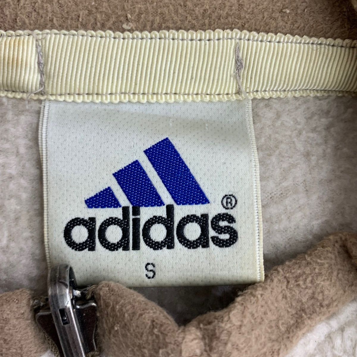 Adidas × Vintage Vintage Adidas Fleece Sherpa Zipper Jacket Size US S / EU 44-46 / 1 - 5 Thumbnail