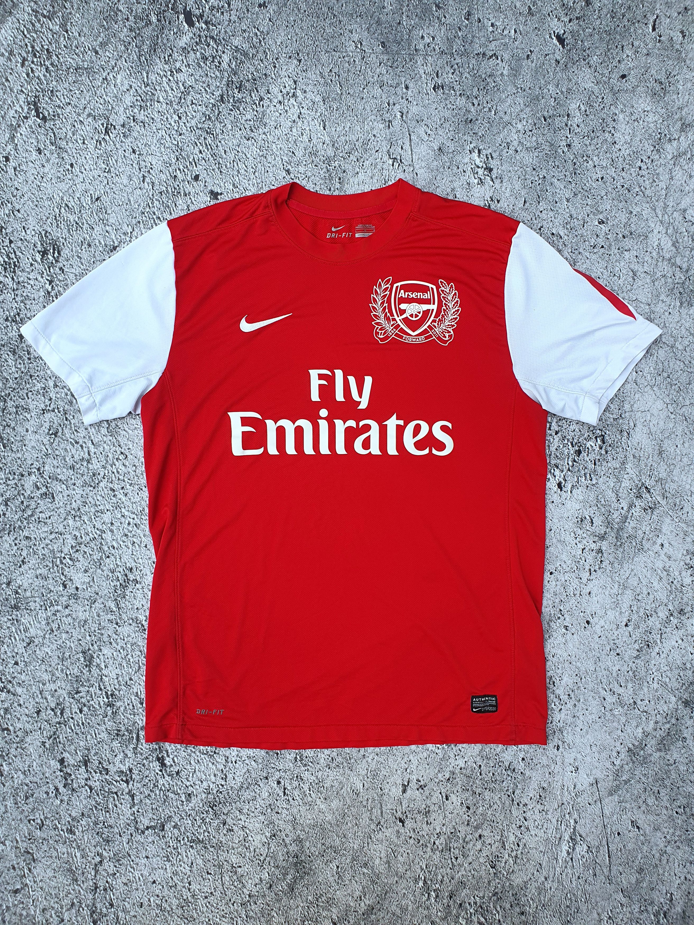 125 years Anniversary Arsenal Football Shirt Soccer Jersey Nike Womens size  S