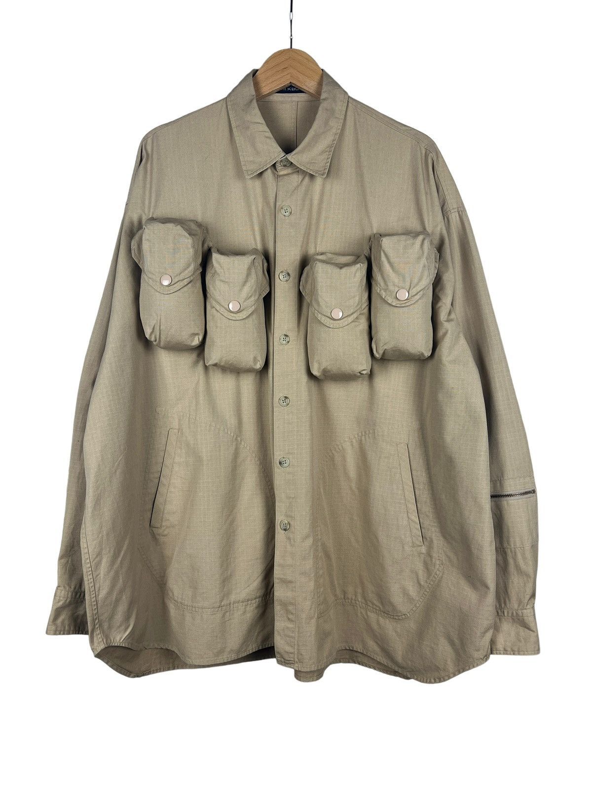 20471120 Milkboy 🇯🇵 Tactical Utility Light Jacket General Research Size US XL / EU 56 / 4 - 6 Thumbnail
