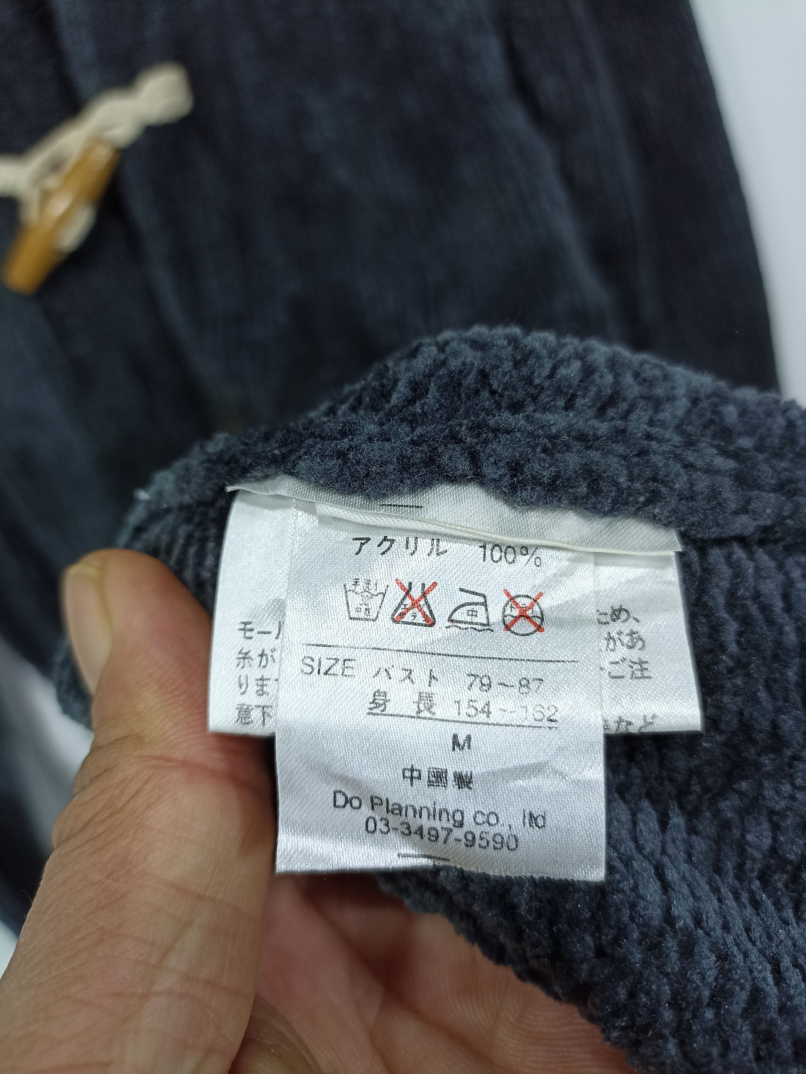 Japanese Brand × Vintage Vintage Knit Duffle Toggle Size M / US 6-8 / IT 42-44 - 6 Thumbnail