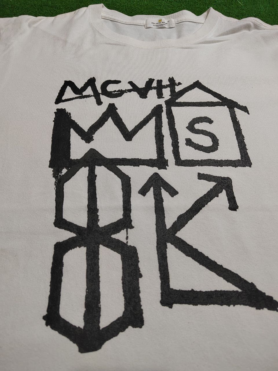 Jean-Michel Basquiat × Vintage Vintage Jean Michel Basquait Rare Art tshirt Size US XL / EU 56 / 4 - 10 Thumbnail