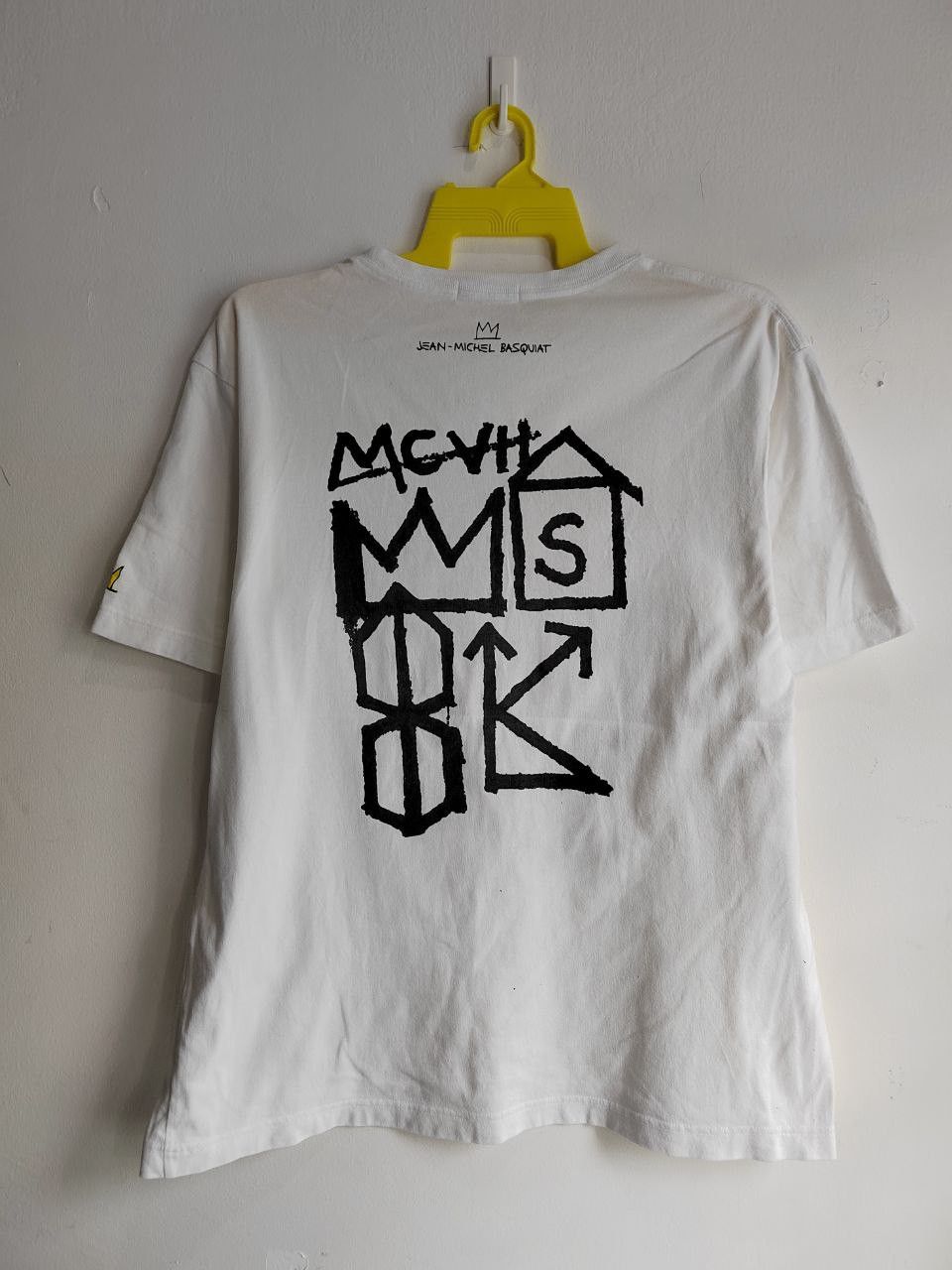 Jean-Michel Basquiat × Vintage Vintage Jean Michel Basquait Rare Art tshirt Size US XL / EU 56 / 4 - 2 Thumbnail