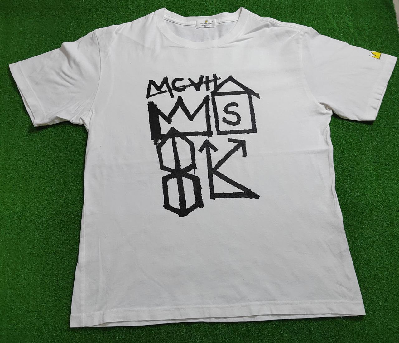 Jean-Michel Basquiat × Vintage Vintage Jean Michel Basquait Rare Art tshirt Size US XL / EU 56 / 4 - 9 Thumbnail