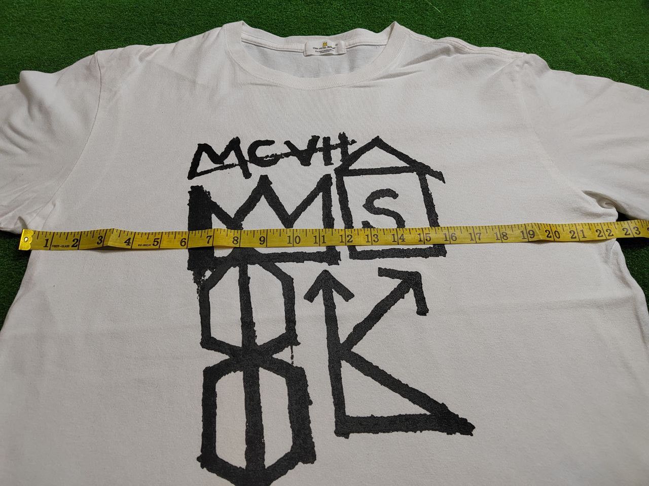 Jean-Michel Basquiat × Vintage Vintage Jean Michel Basquait Rare Art tshirt Size US XL / EU 56 / 4 - 4 Thumbnail