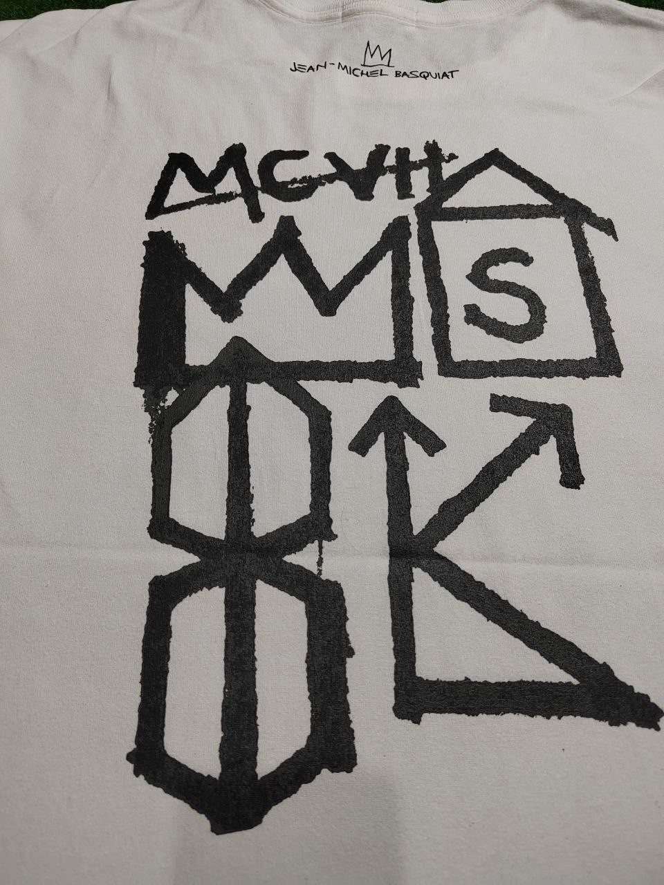 Jean-Michel Basquiat × Vintage Vintage Jean Michel Basquait Rare Art tshirt Size US XL / EU 56 / 4 - 3 Thumbnail