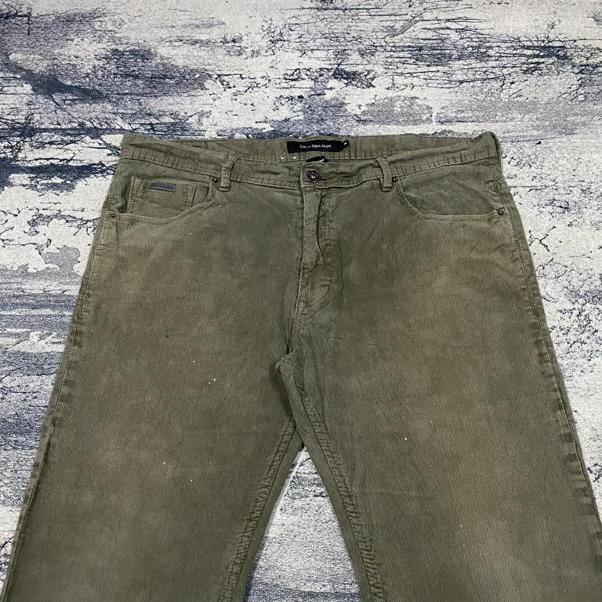 Calvin Klein × Vintage Vintage Calvin Klien Faded Corduroy Pants Size US 40 / EU 56 - 3 Thumbnail