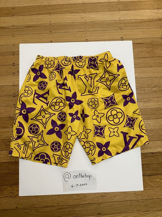 Imran potato LV & Lakers shorts