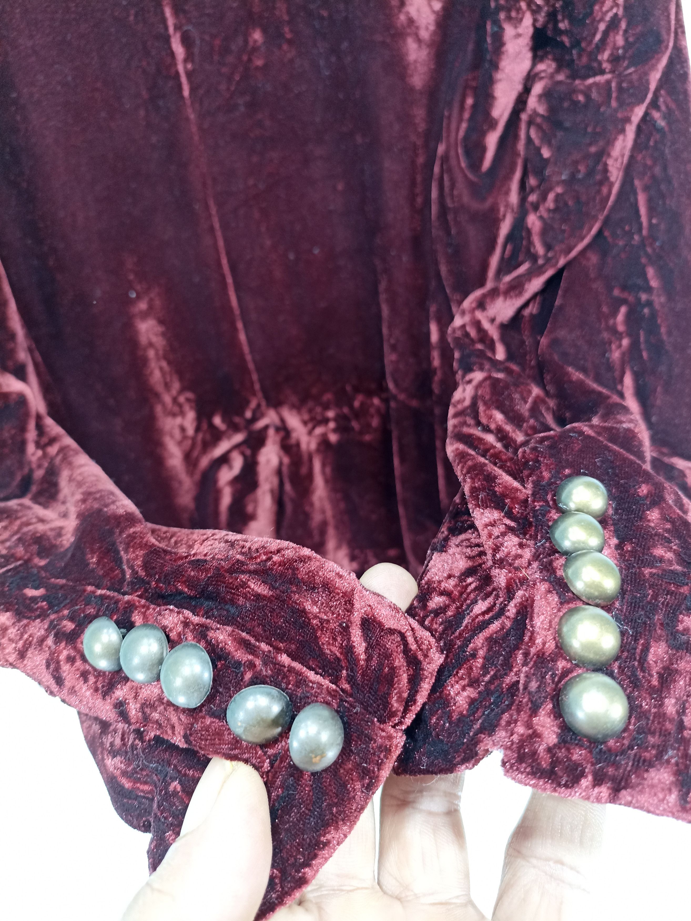 Japanese Brand × Velvet × Vintage Vintage FORMENGIRL Valvet Blazer Croped Size US XS / EU 42 / 0 - 4 Thumbnail