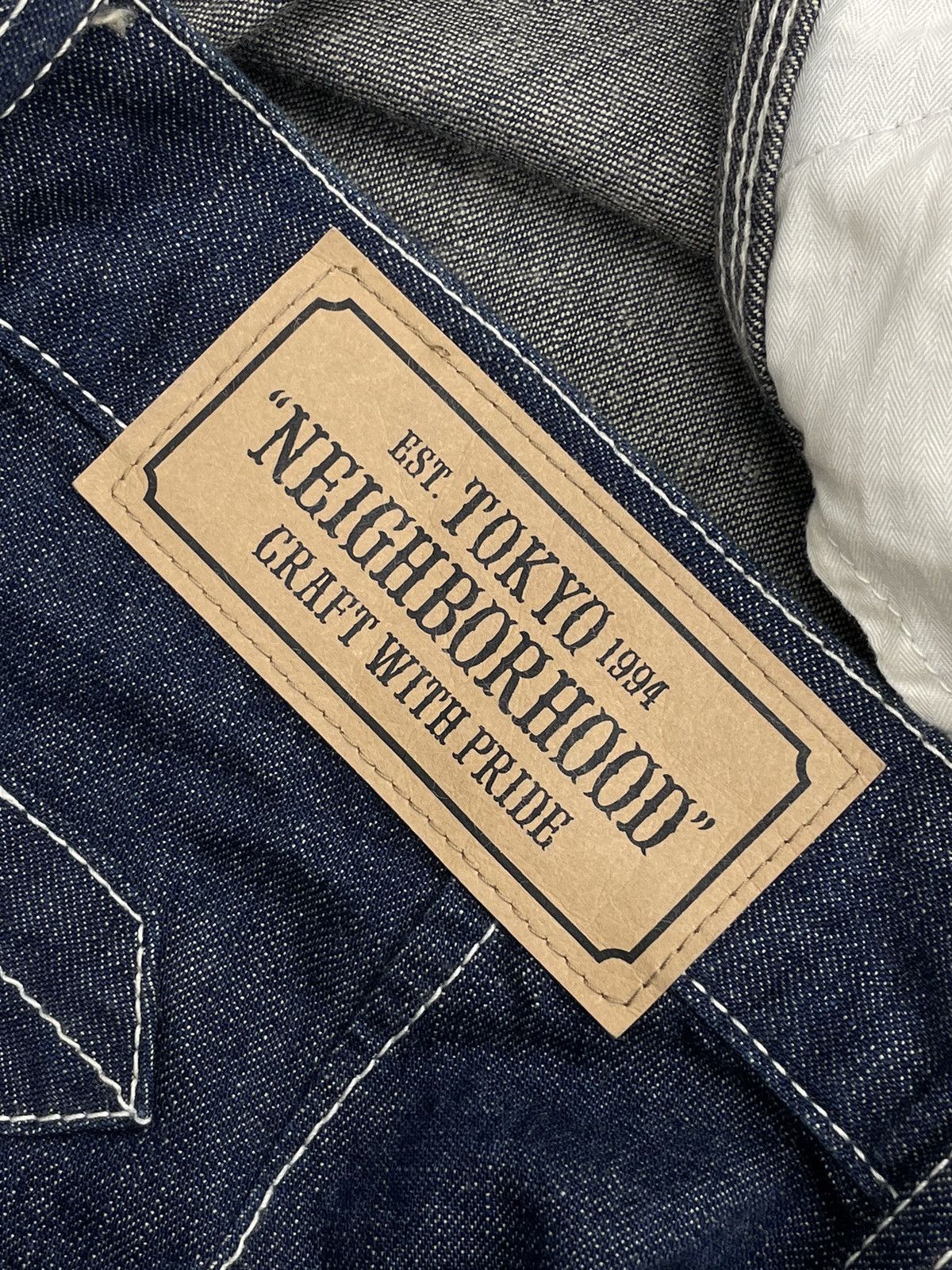 Neighborhood Neighborhood Utility Indigo Denim Jeans Size US 32 / EU 48 - 11 Thumbnail