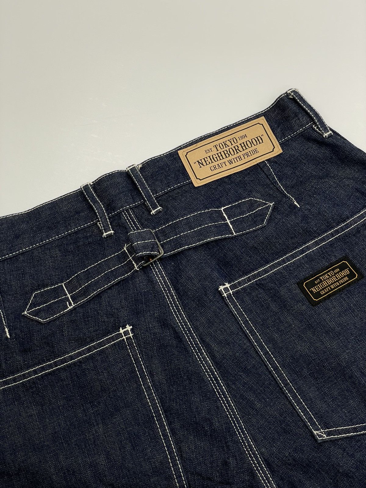 Neighborhood Neighborhood Utility Indigo Denim Jeans Size US 32 / EU 48 - 22 Thumbnail