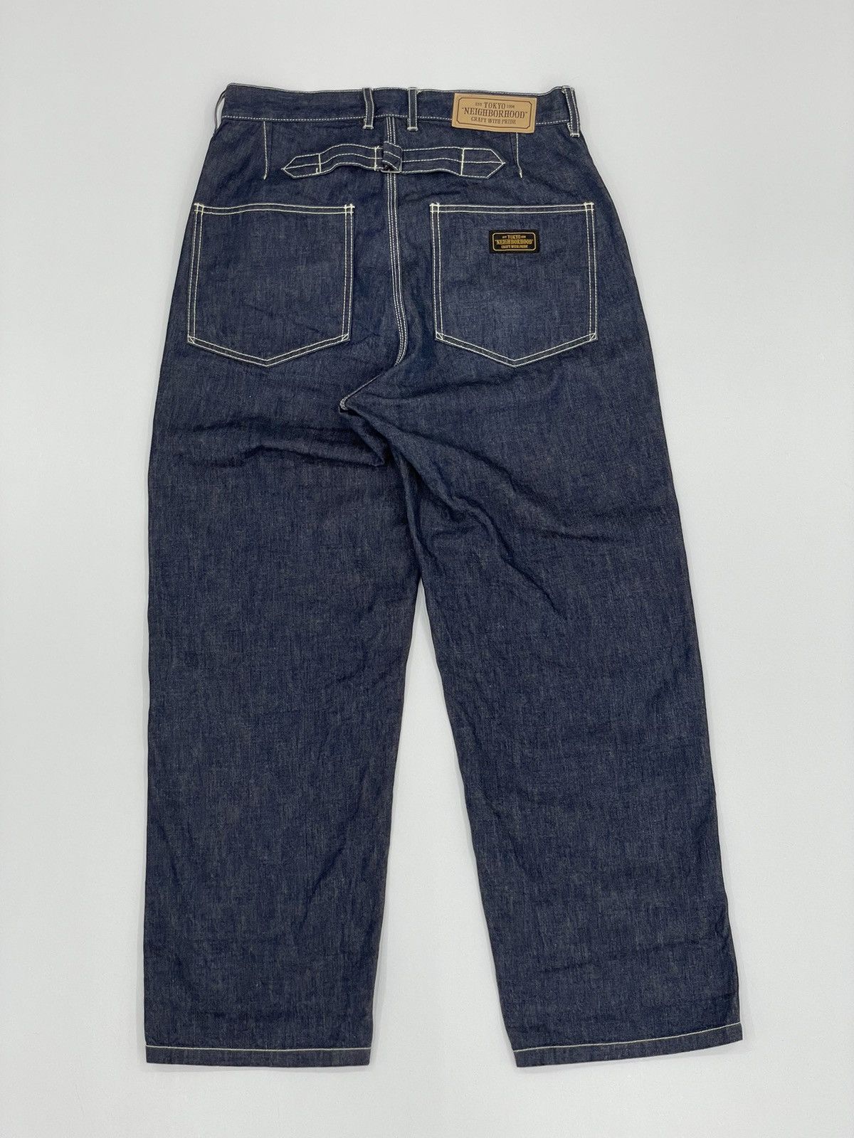 Neighborhood Neighborhood Utility Indigo Denim Jeans Size US 32 / EU 48 - 6 Thumbnail