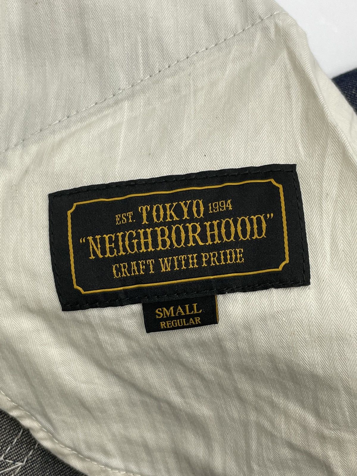 Neighborhood Neighborhood Utility Indigo Denim Jeans Size US 32 / EU 48 - 15 Thumbnail