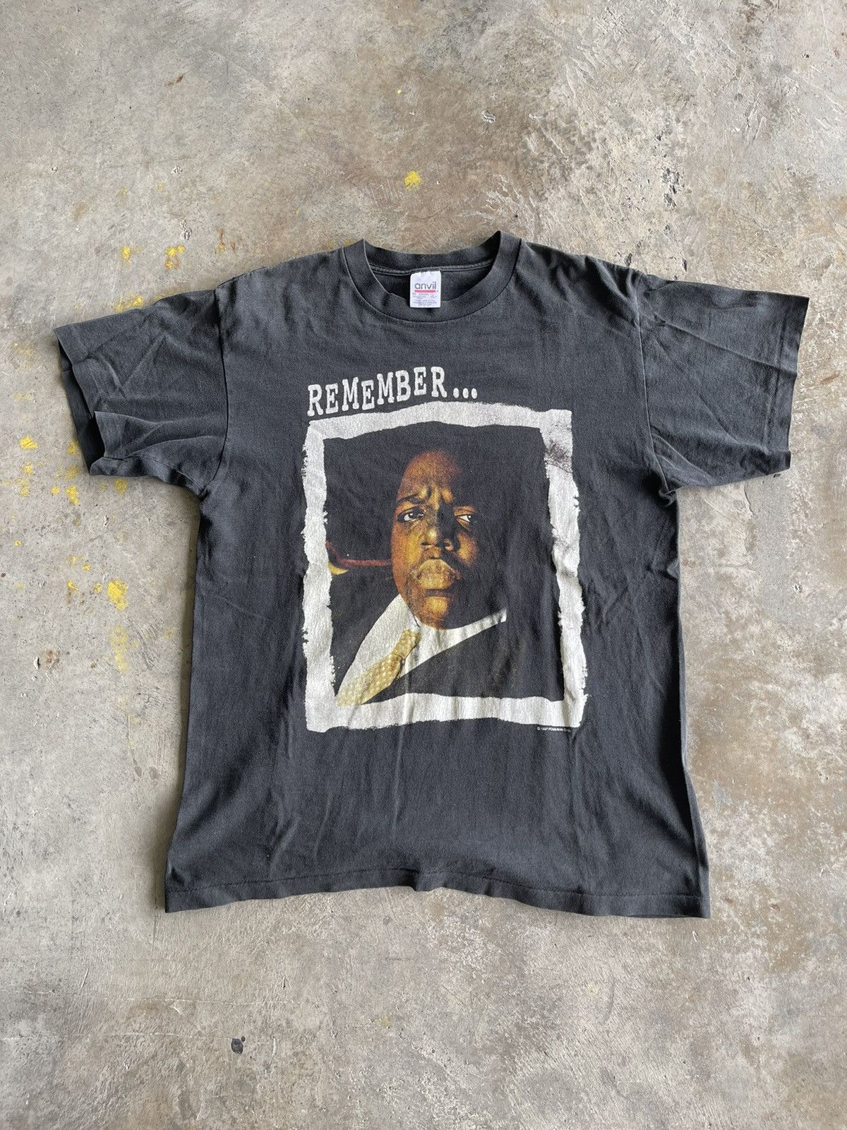 Rap Tees Vintage 90s Notorious B.I.G Memorial Rap Tee Tribute Size US L / EU 52-54 / 3 - 1 Thumbnail
