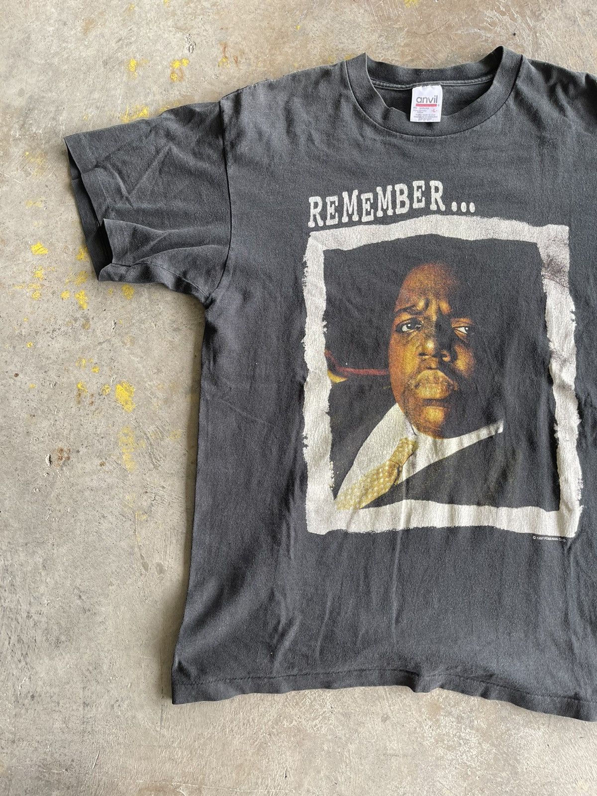 Rap Tees Vintage 90s Notorious B.I.G Memorial Rap Tee Tribute Size US L / EU 52-54 / 3 - 2 Thumbnail