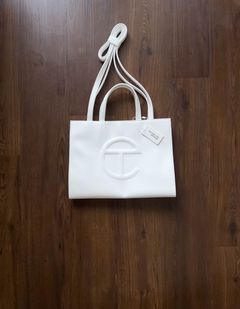 White on sale telfar bag