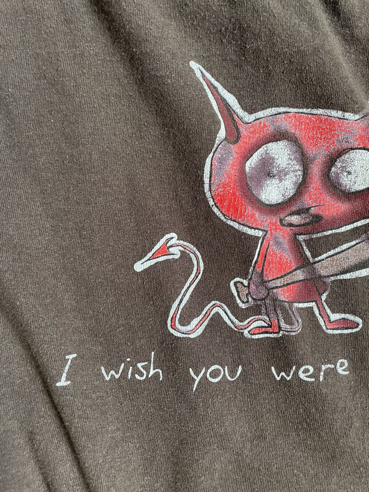 Other Vintage I Wish You Were A Piñata 2000s T-Shirt Size XL Size US XL / EU 56 / 4 - 4 Thumbnail