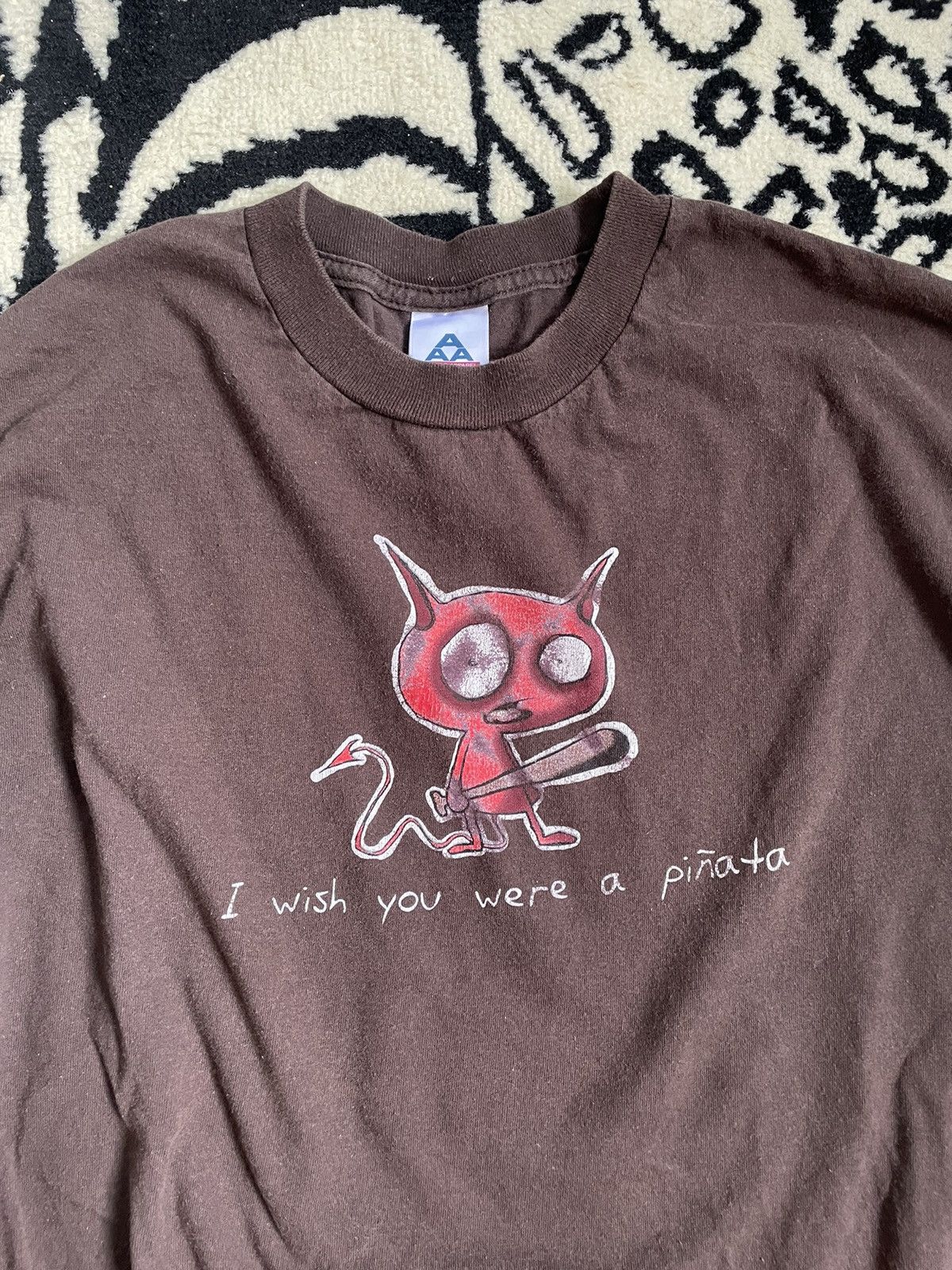 Other Vintage I Wish You Were A Piñata 2000s T-Shirt Size XL Size US XL / EU 56 / 4 - 3 Thumbnail