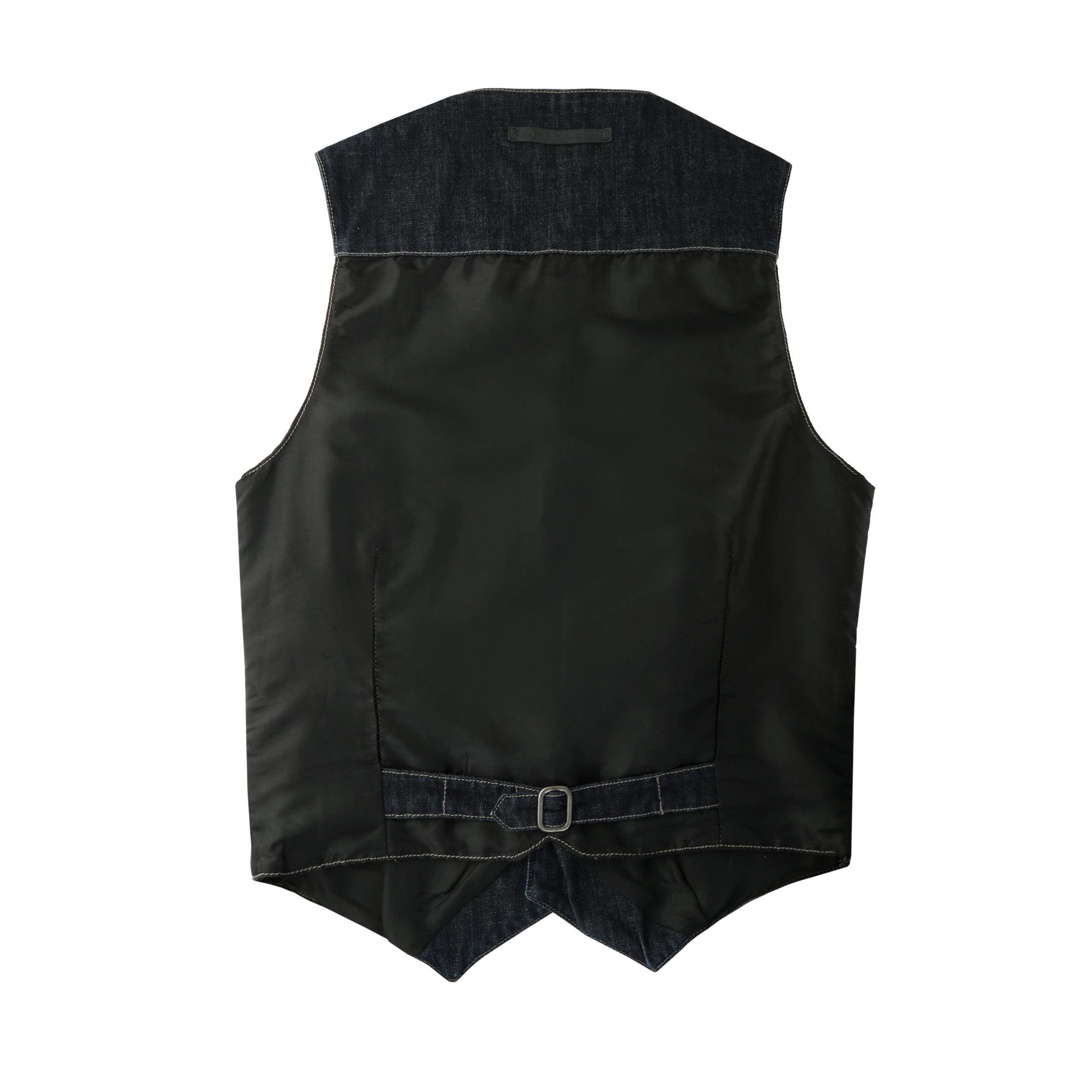 Jean Paul Gaultier × Vintage Jean Paul Gaultier Denim Vest Size US M / EU 48-50 / 2 - 2 Thumbnail