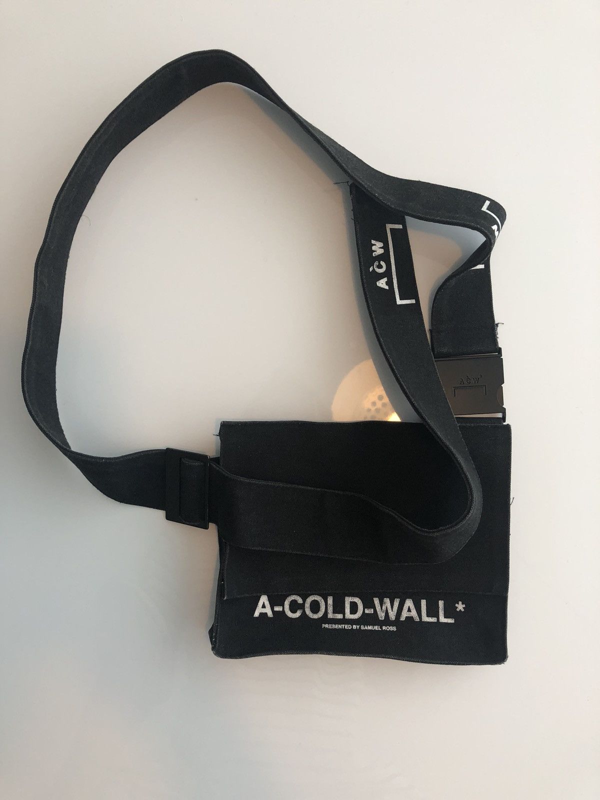 A-COLD-WALL* Utility Holster - Model 2 Large in Black Canvas Size ONE SIZE - 1 Thumbnail