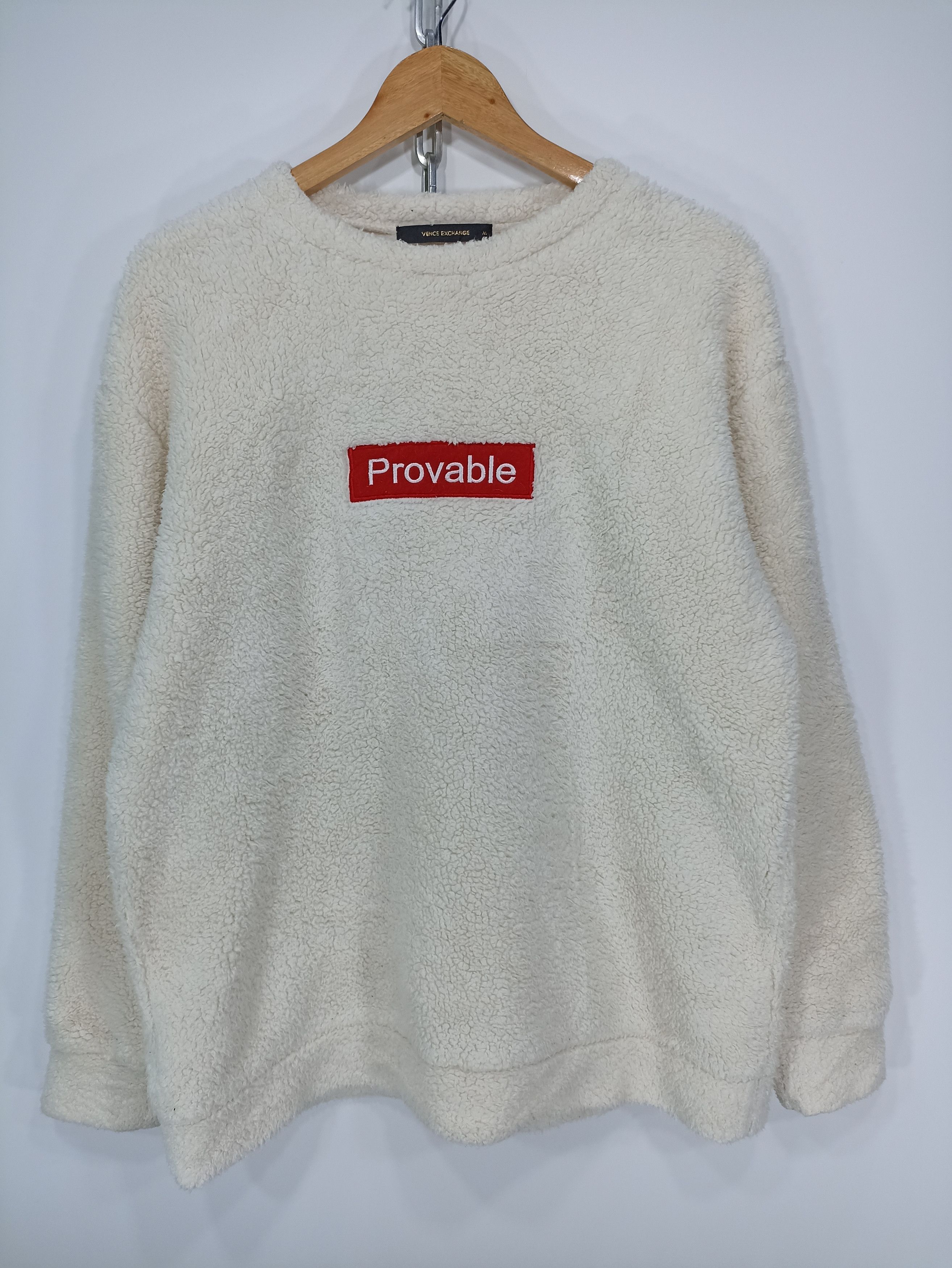 Japanese Brand × Vintage Vintage Vence Exchange Box Logo Sherpa Fleece Size US M / EU 48-50 / 2 - 1 Thumbnail