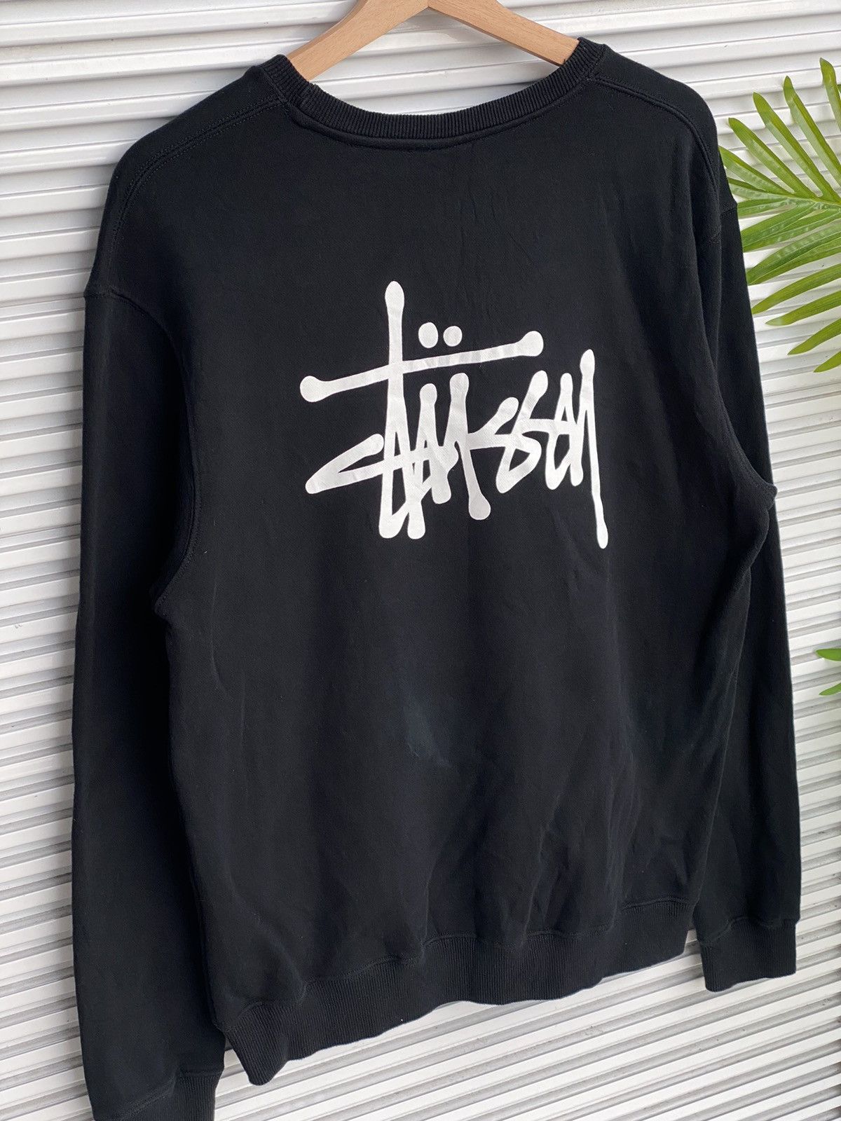 Stussy × Vintage Vintage Stussy OG Logo Crewneck / Travis Flacko Scott Size US L / EU 52-54 / 3 - 2 Thumbnail