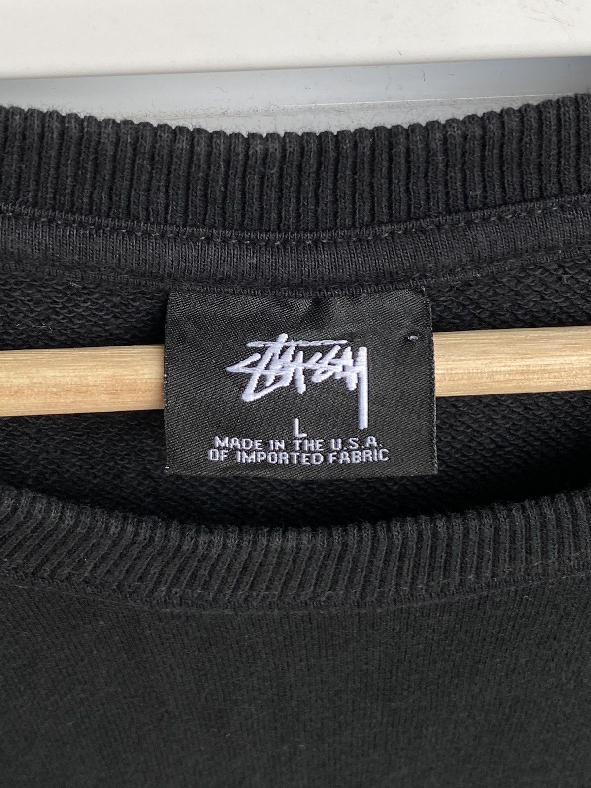 Stussy × Vintage Vintage Stussy OG Logo Crewneck / Travis Flacko Scott Size US L / EU 52-54 / 3 - 7 Thumbnail