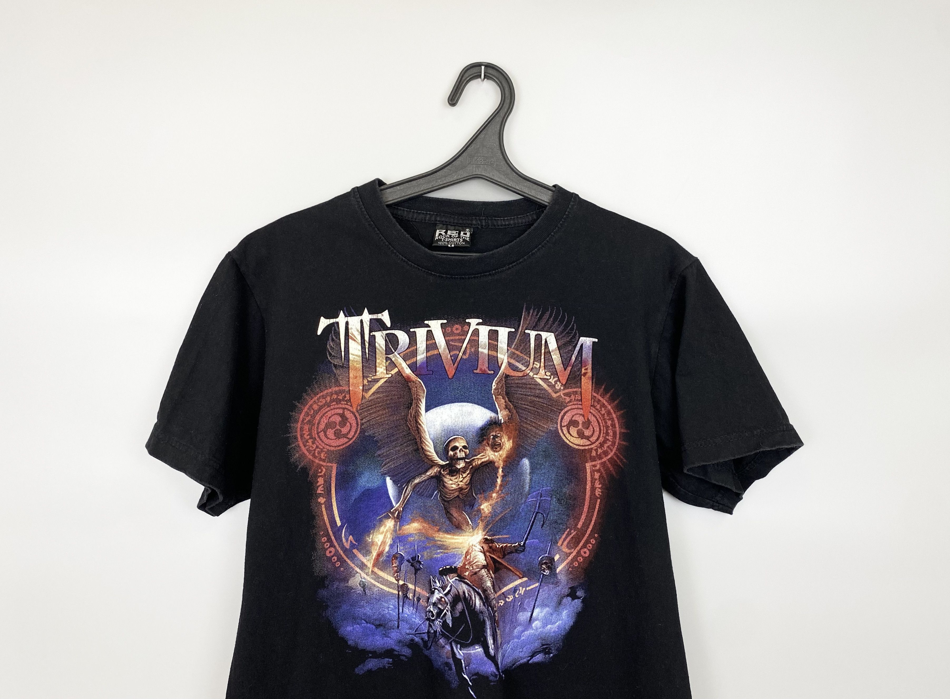 Band Tees Vintage TRIVIUM REO Rock Of The T-Shirt Merch Size US M / EU 48-50 / 2 - 2 Thumbnail