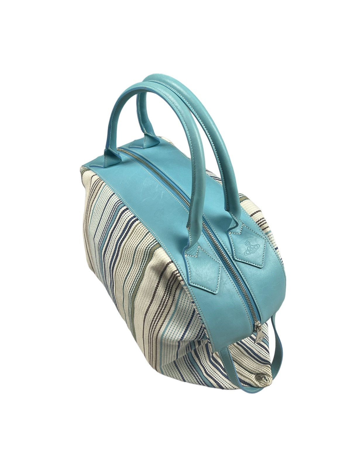 Vivienne Westwood Vivienne Westwood Canvas+Leather Shoulder Bag Size ONE SIZE - 6 Thumbnail