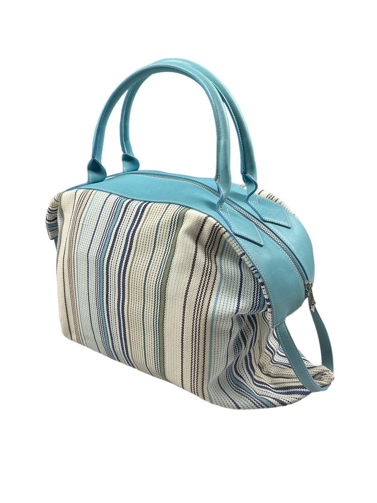 Vivienne Westwood Vivienne Westwood Canvas+Leather Shoulder Bag Size ONE SIZE - 5 Thumbnail