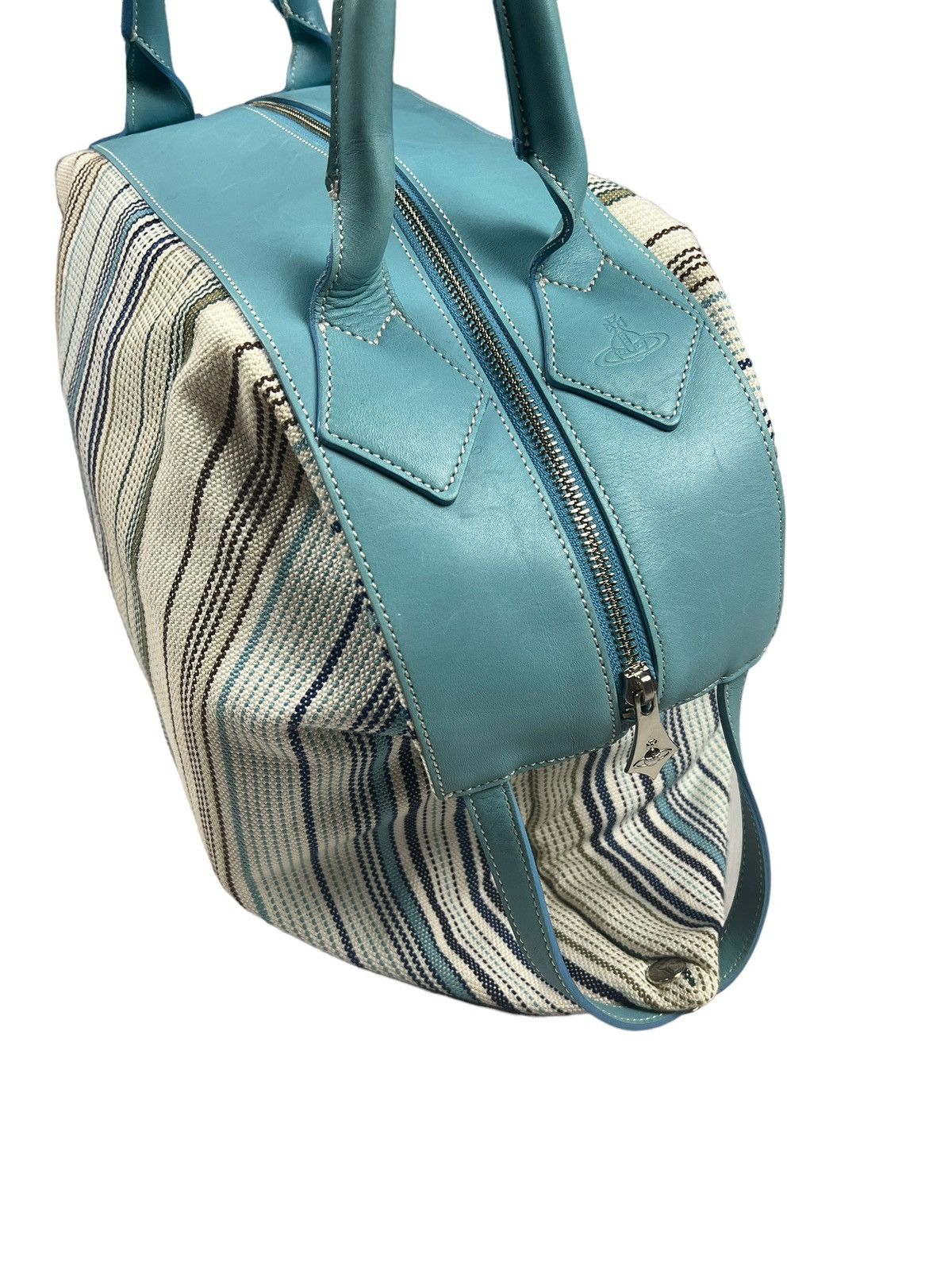 Vivienne Westwood Vivienne Westwood Canvas+Leather Shoulder Bag Size ONE SIZE - 3 Thumbnail