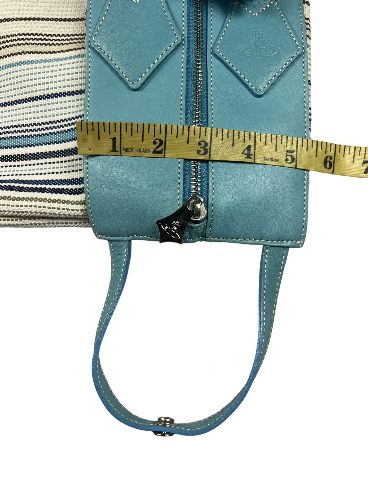 Vivienne Westwood Vivienne Westwood Canvas+Leather Shoulder Bag Size ONE SIZE - 17 Thumbnail