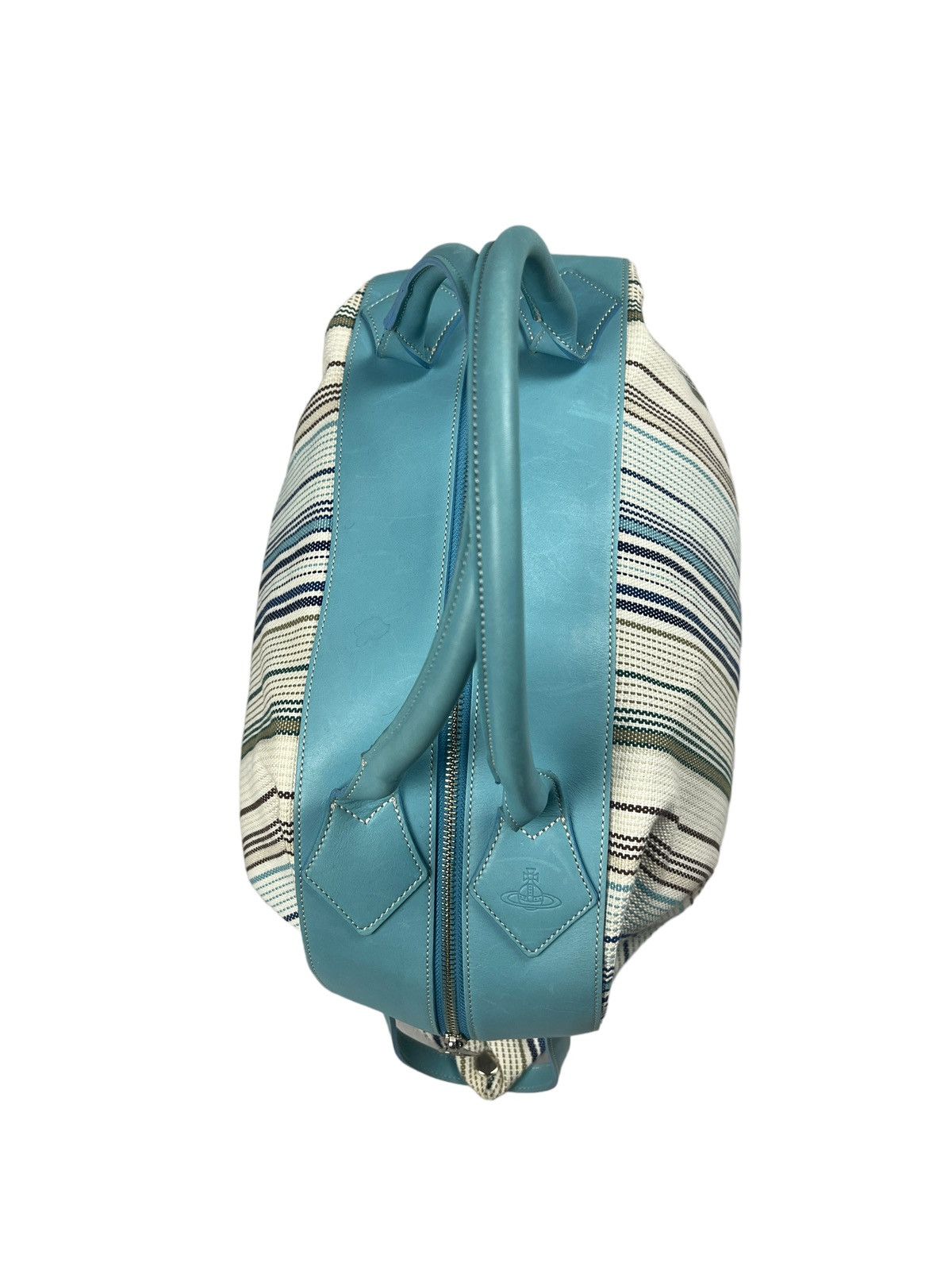 Vivienne Westwood Vivienne Westwood Canvas+Leather Shoulder Bag Size ONE SIZE - 7 Thumbnail
