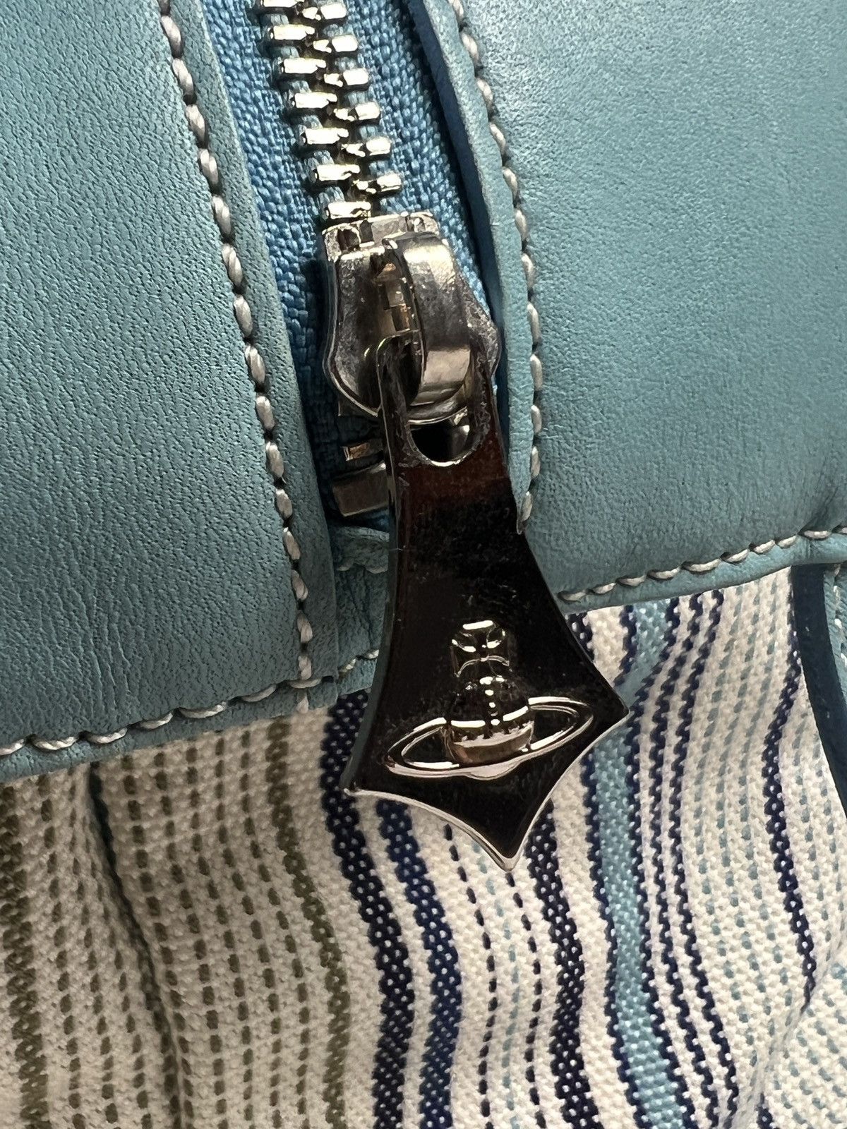 Vivienne Westwood Vivienne Westwood Canvas+Leather Shoulder Bag Size ONE SIZE - 19 Thumbnail