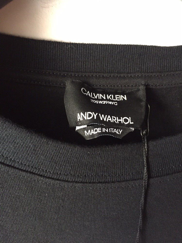 Andy Warhol Calvin Klein x Andy Warhol x RAF Simons face tee Size US XL / EU 56 / 4 - 4 Thumbnail
