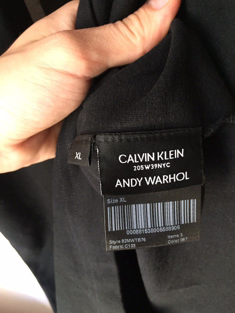 Andy Warhol Calvin Klein x Andy Warhol x RAF Simons face tee Size US XL / EU 56 / 4 - 5 Thumbnail
