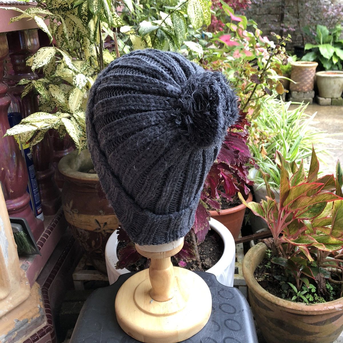 Designer × Harris Tweed 🔥Rare🔥Harris Tweed Patchwork Winter Beanie Snow Cap B132 Size ONE SIZE - 2 Thumbnail