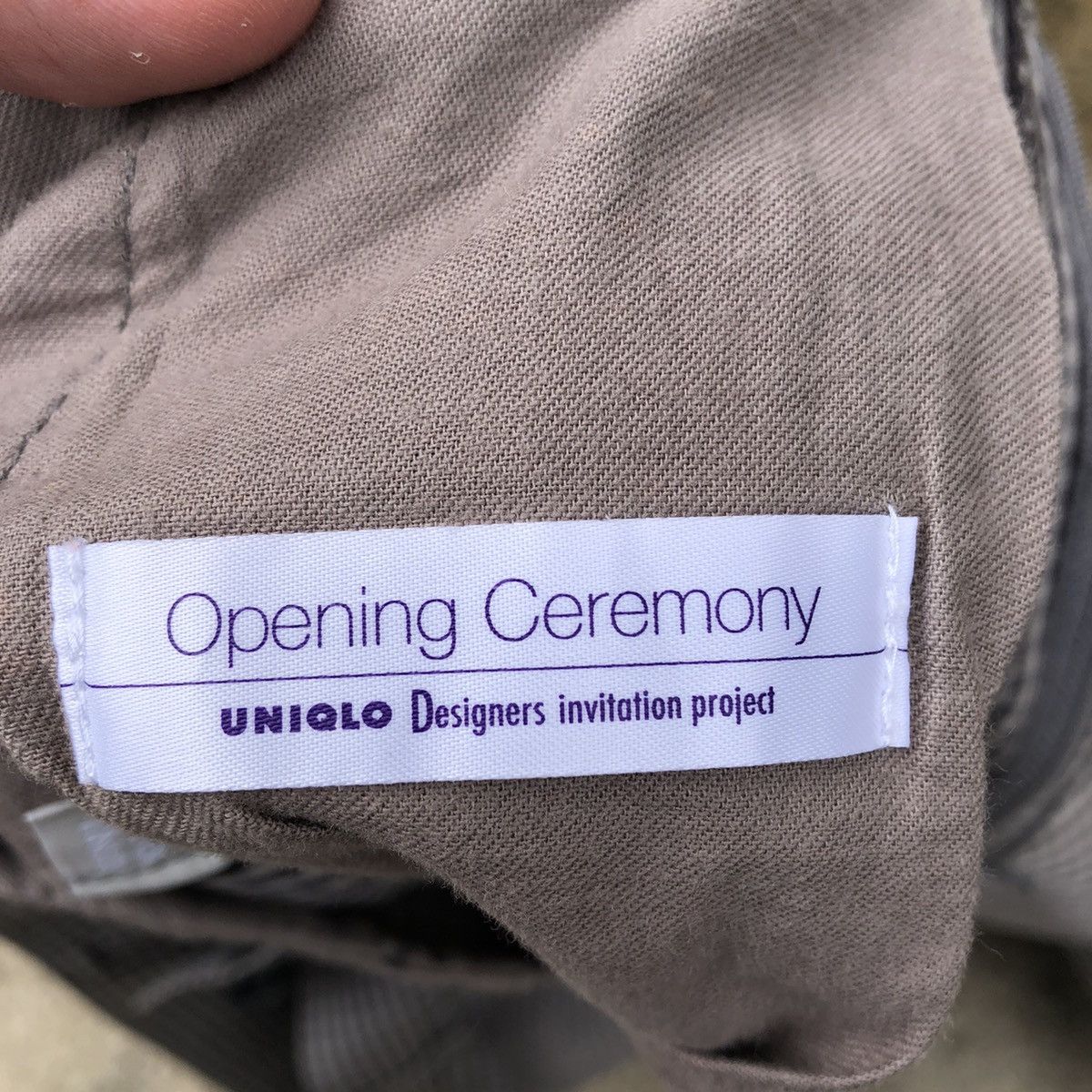 Japanese Brand × Opening Ceremony × Uniqlo Rare Uniqlo X Opening Ceremony Nice Checkerd Casual Pants Size US 30 / EU 46 - 12 Thumbnail