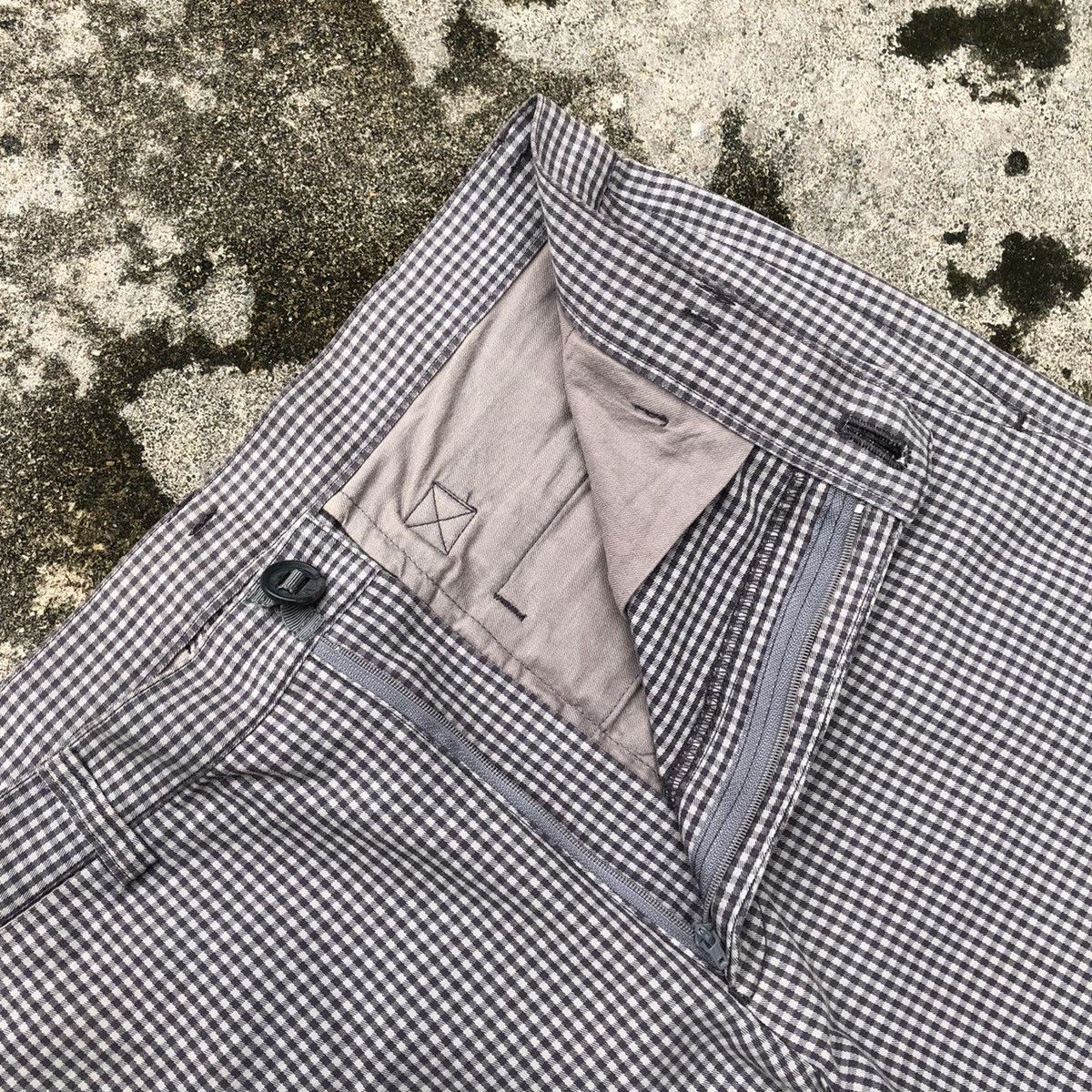 Japanese Brand × Opening Ceremony × Uniqlo Rare Uniqlo X Opening Ceremony Nice Checkerd Casual Pants Size US 30 / EU 46 - 11 Thumbnail