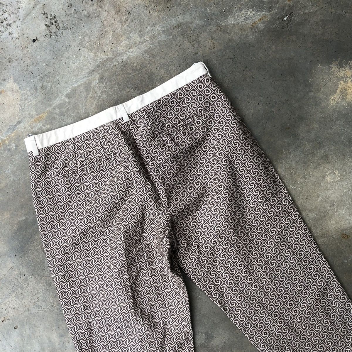 Designer × Max Mara × Vintage 🔥Sick🔥Max Mara Embroidery Monogram Styles Women Casual Pants Size 30" / US 8 / IT 44 - 5 Thumbnail