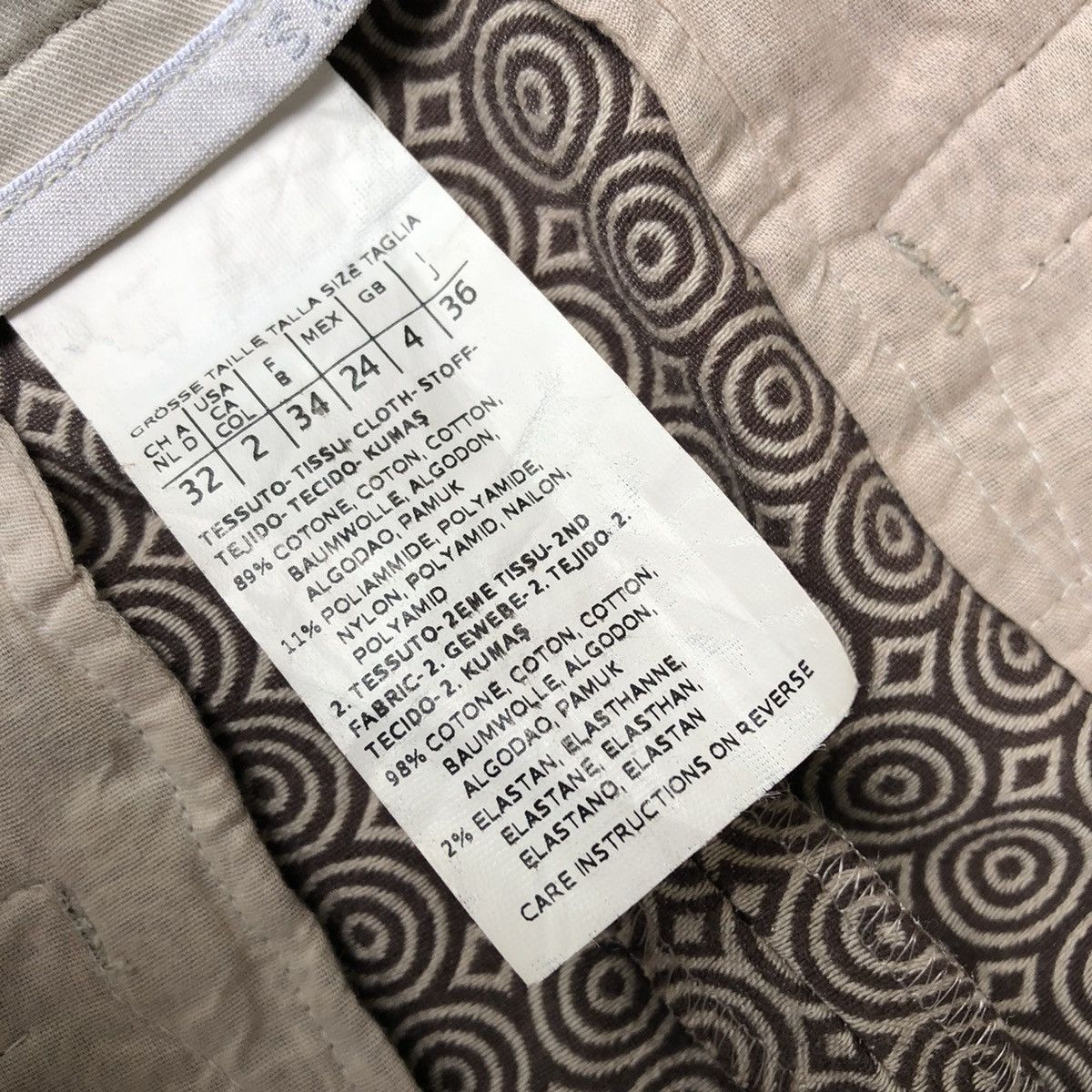 Designer × Max Mara × Vintage 🔥Sick🔥Max Mara Embroidery Monogram Styles Women Casual Pants Size 30" / US 8 / IT 44 - 14 Thumbnail