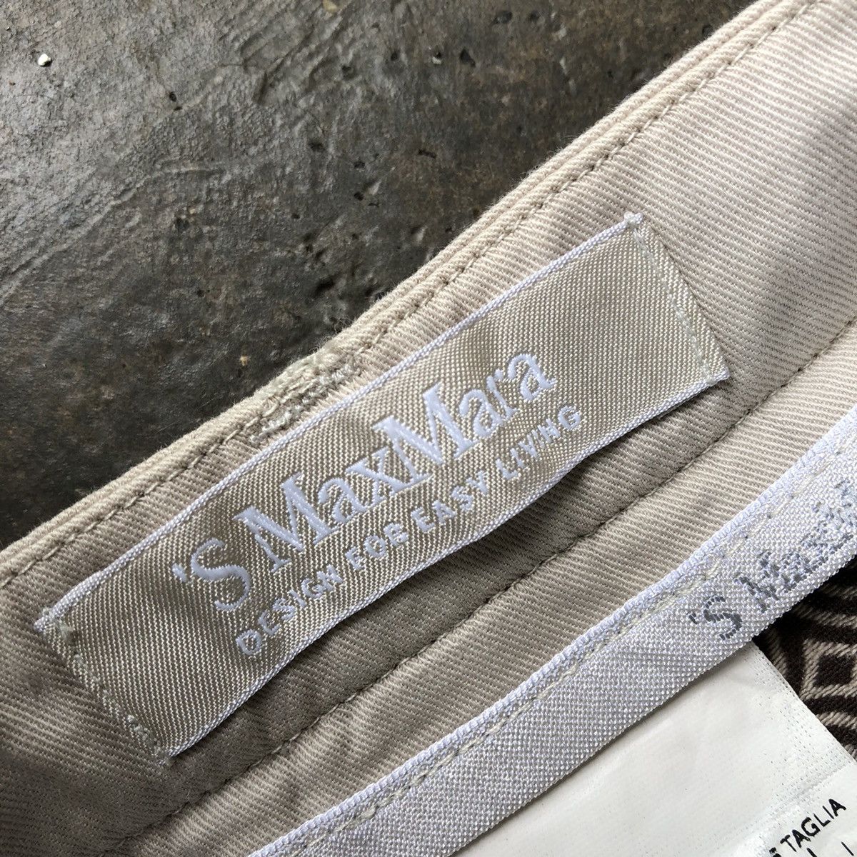 Designer × Max Mara × Vintage 🔥Sick🔥Max Mara Embroidery Monogram Styles Women Casual Pants Size 30" / US 8 / IT 44 - 13 Thumbnail