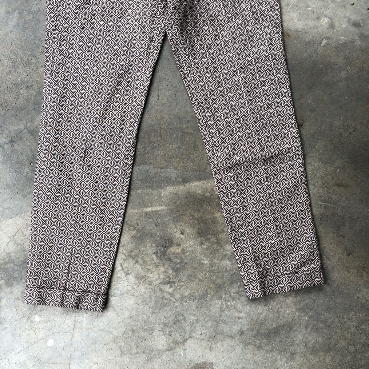 Designer × Max Mara × Vintage 🔥Sick🔥Max Mara Embroidery Monogram Styles Women Casual Pants Size 30" / US 8 / IT 44 - 3 Thumbnail