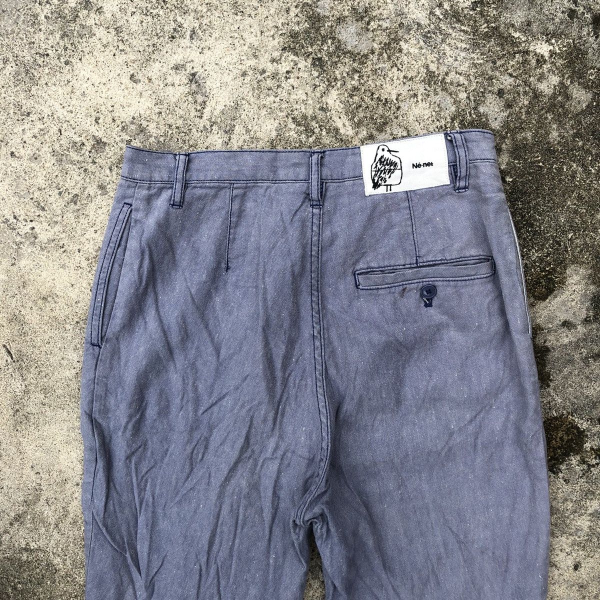Issey Miyake × Ne-Net × Tsumori Chisato 🔥Rare🔥Hype🔥Vintage Issey Miyake Ne-Net Cropped Casual Pants Size US 28 / EU 44 - 6 Thumbnail