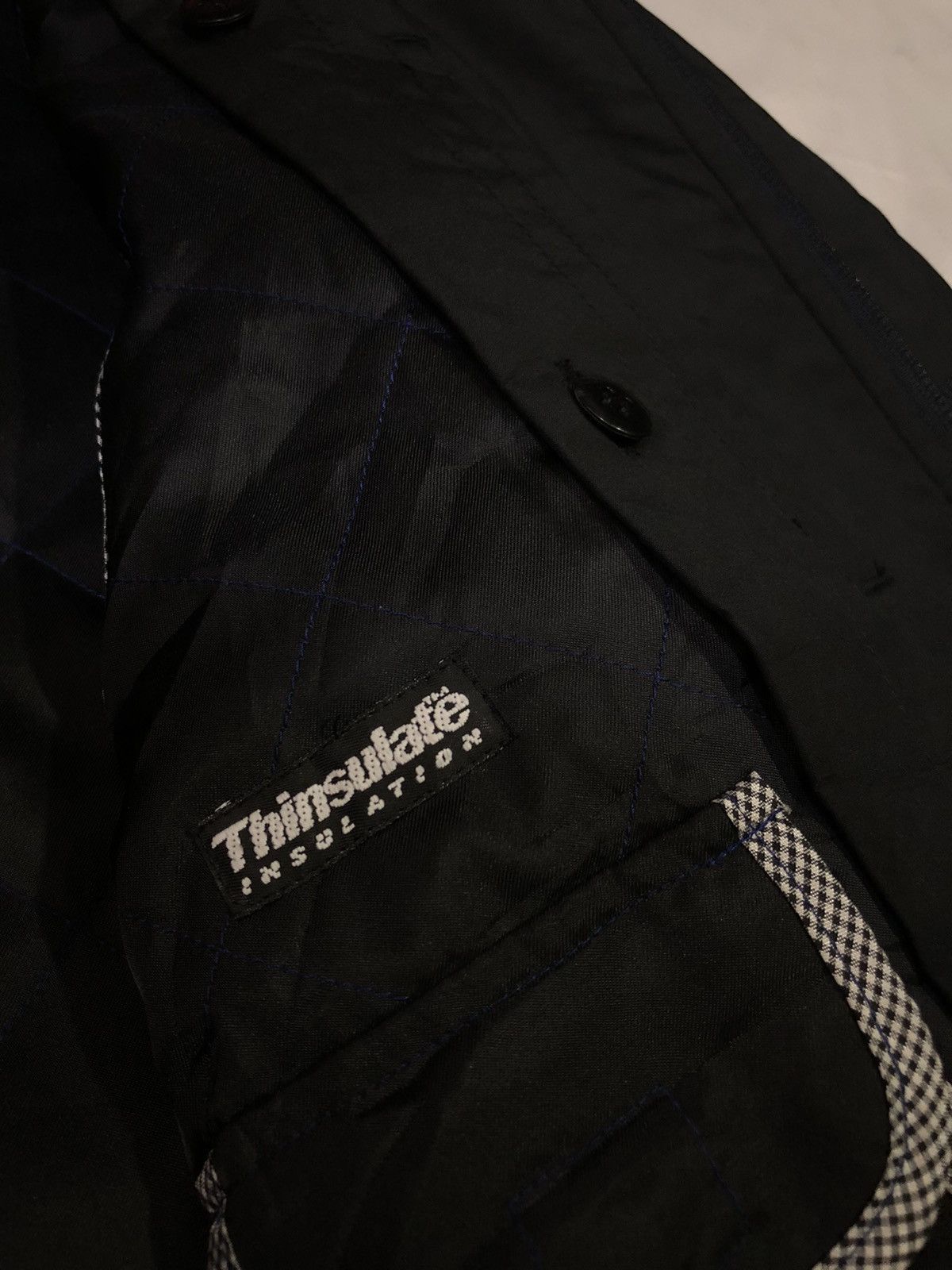 VTG THAMESPOINT X THINSULATE INSULATION COAT BY ISSEY MIYAKE