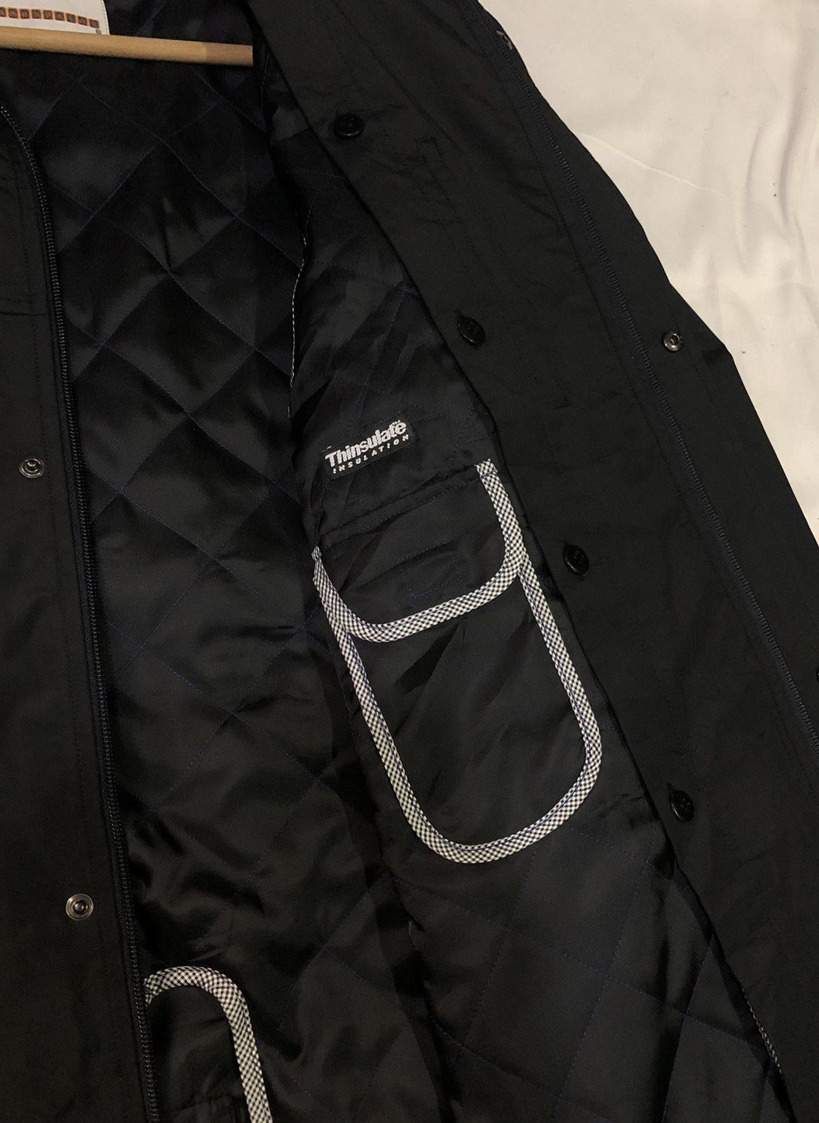 VTG THAMESPOINT X THINSULATE INSULATION COAT BY ISSEY MIYAKE