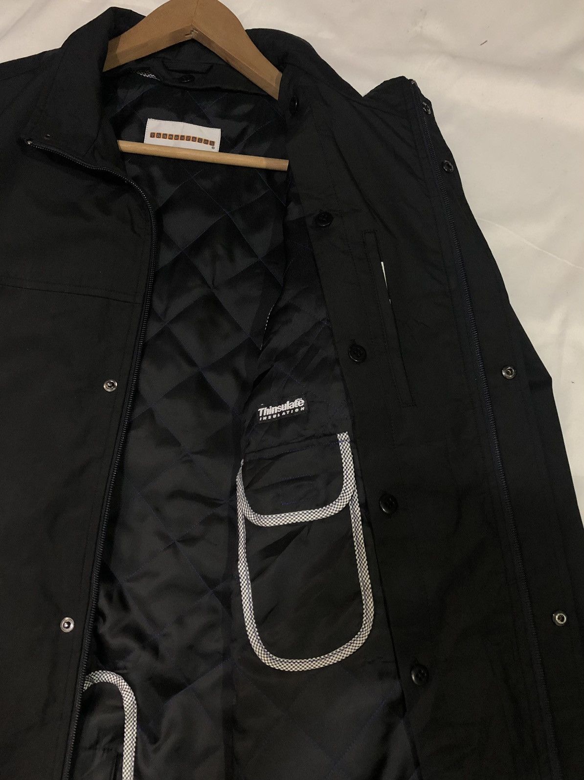 VTG THAMESPOINT X THINSULATE INSULATION COAT BY ISSEY MIYAKE