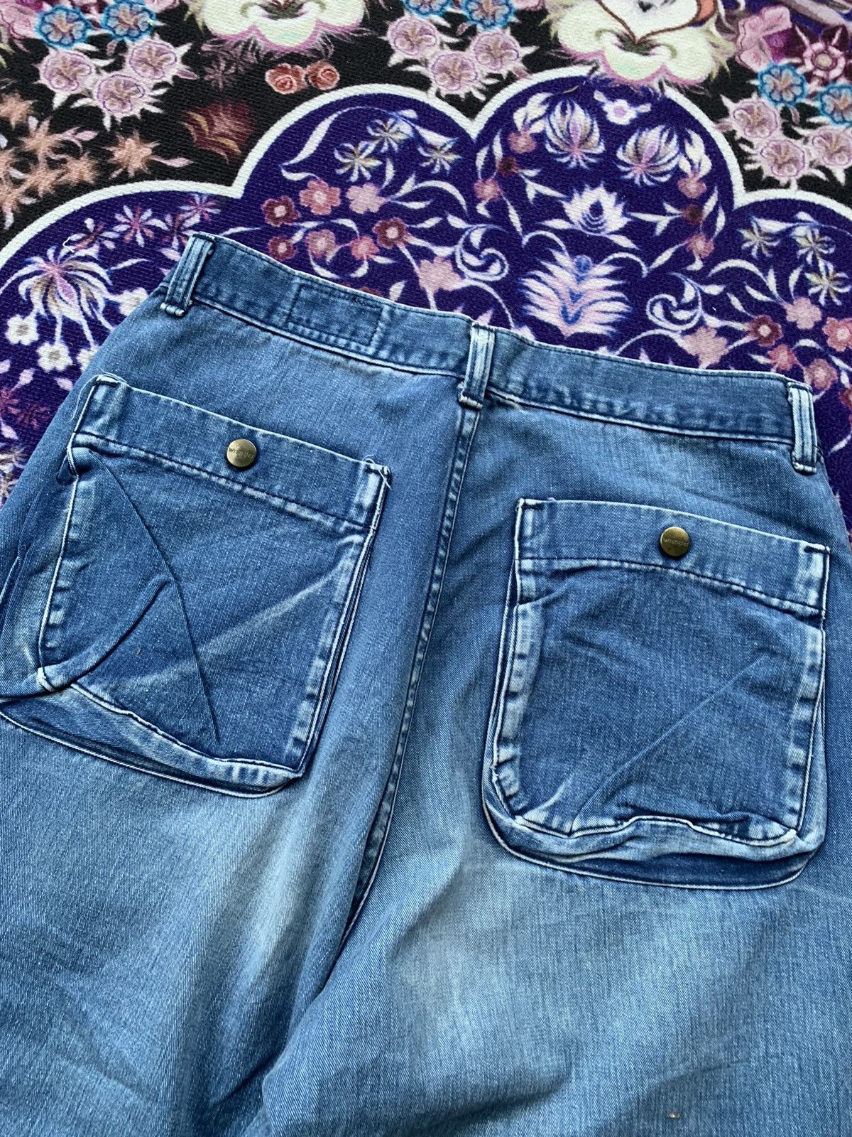 Vintage Vintage Wrangler Faded Wash Denim Size US 28 / EU 44 - 11 Thumbnail