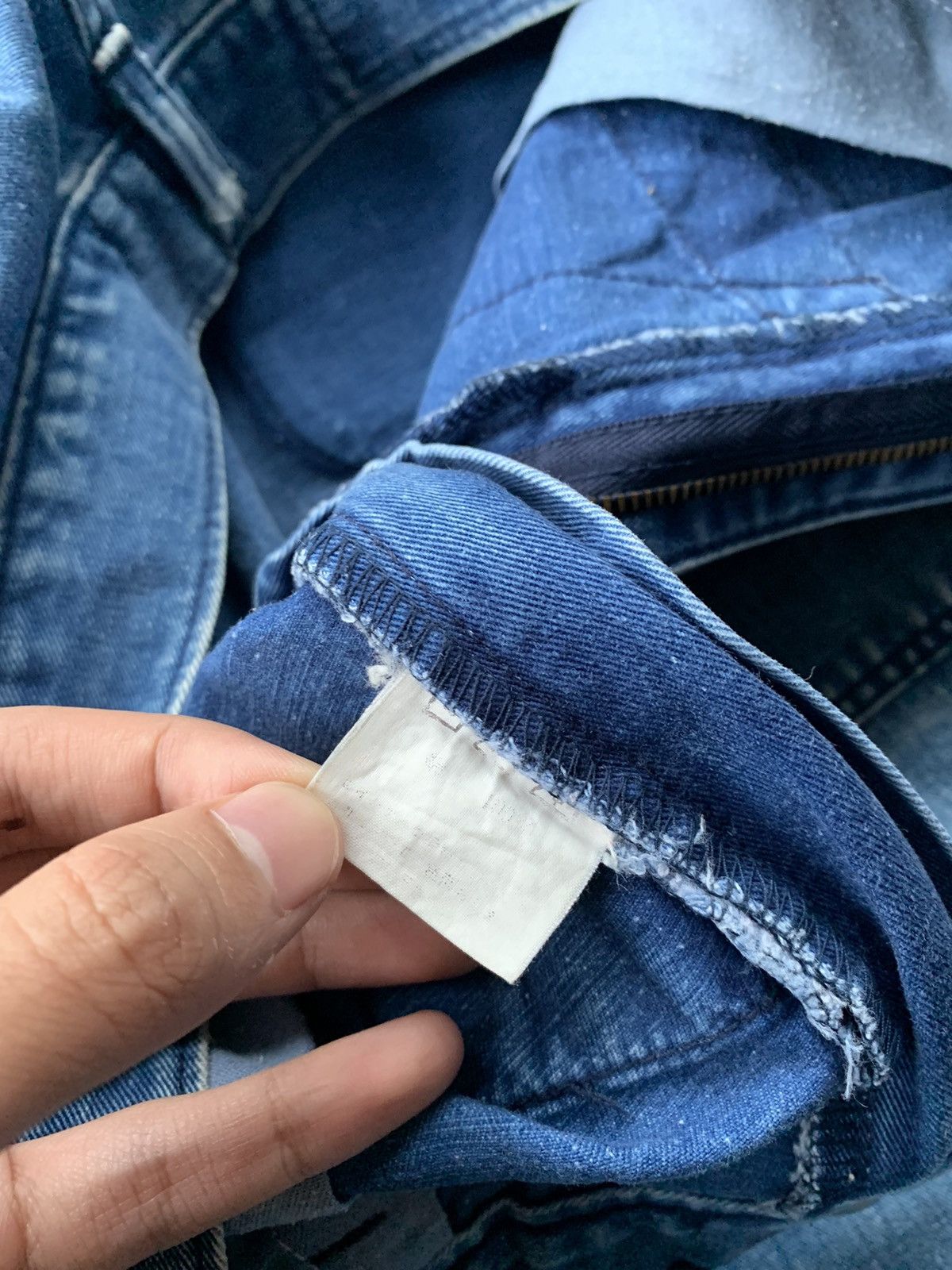 Vintage Vintage Wrangler Faded Wash Denim Size US 28 / EU 44 - 7 Thumbnail